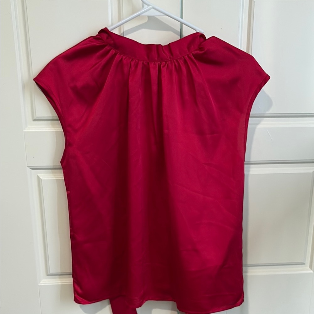 Elegant Red Women's Top